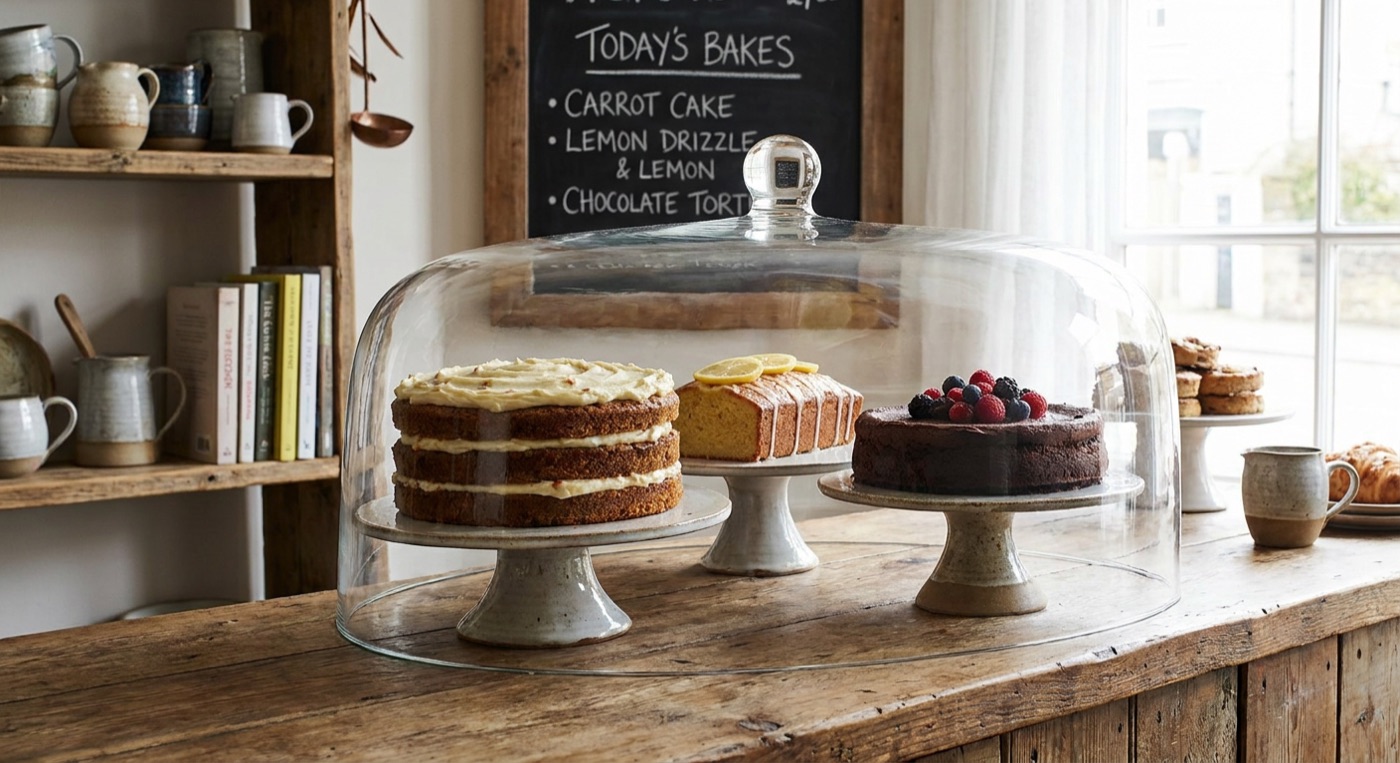 The cake counter